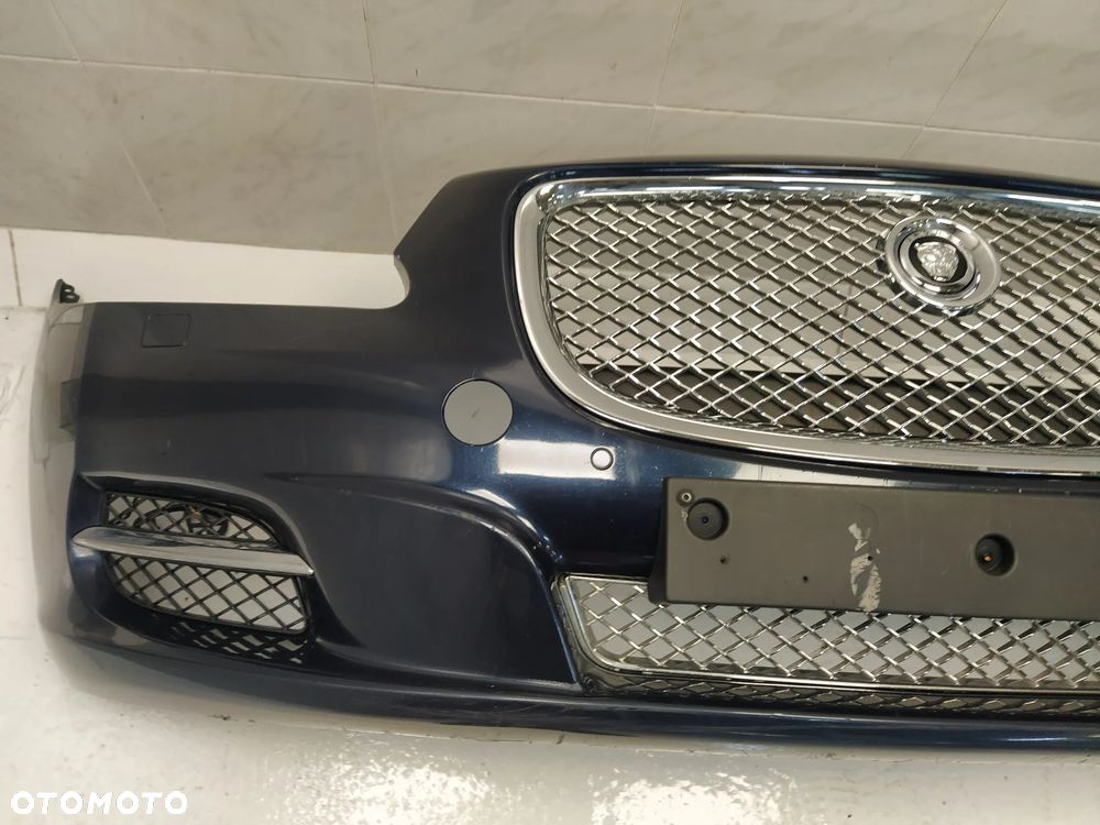 JAGUAR XJ X351 ZDERZAK PRZÓD PRZEDNI KOMPLETNY 4XPDC SPRYSKIWACZE GRILL ATRAPA CHŁODNICY ZNACZEK WIĄZKA ORYGINAŁ - 11
