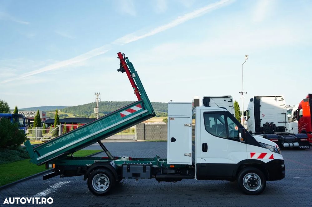 Iveco DAILY 35-150 / OȚEL BASCULABIL SPATE / TRULIU / DUBLU / MANUAL / IMPORTAT / EURO 6 - 7