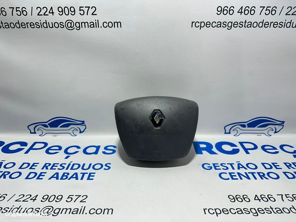 .Airbag Volante Guiador Original Renault Scenic 3 Megane 3 Cabriolet 98570192R 2009 - 2016 - 1