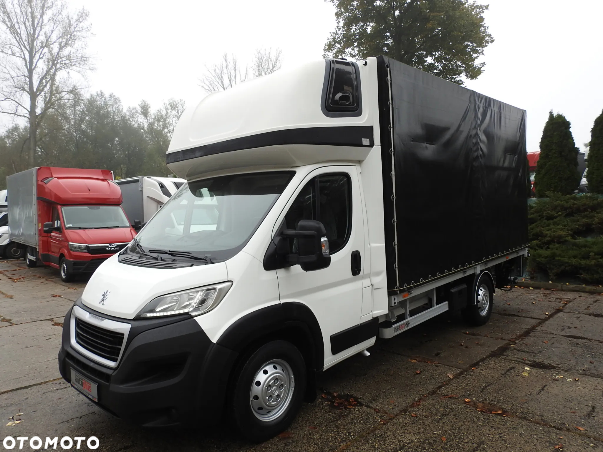 Peugeot BOXER PLANDEKA WINDA 8 PALET WEBASTO KLIMATYZACJA LEDY 165KM [ K67489 ] - 7