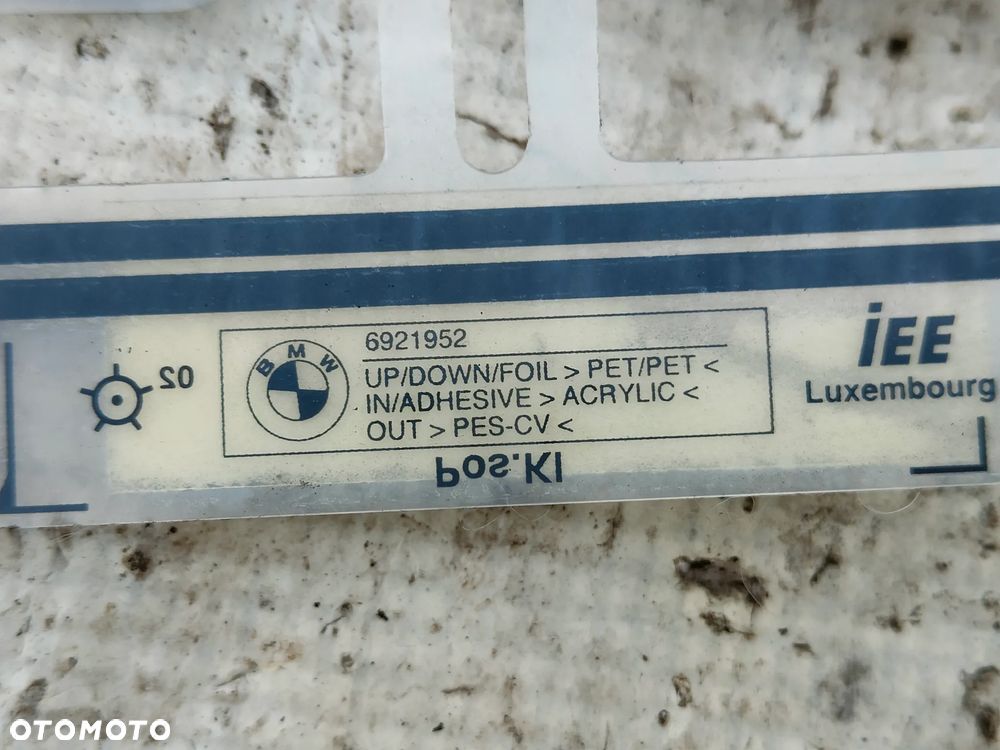 BMW E46 E83 E53 Mata zajętości fotela 6921952 - 4