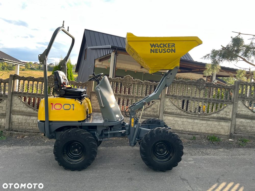 Wacker Neuson 1001 * Wozidło Budowlane Wacker Neuson 1 Tona * Wysoki Wysyp * Stan Bardzo Dobry * - 18