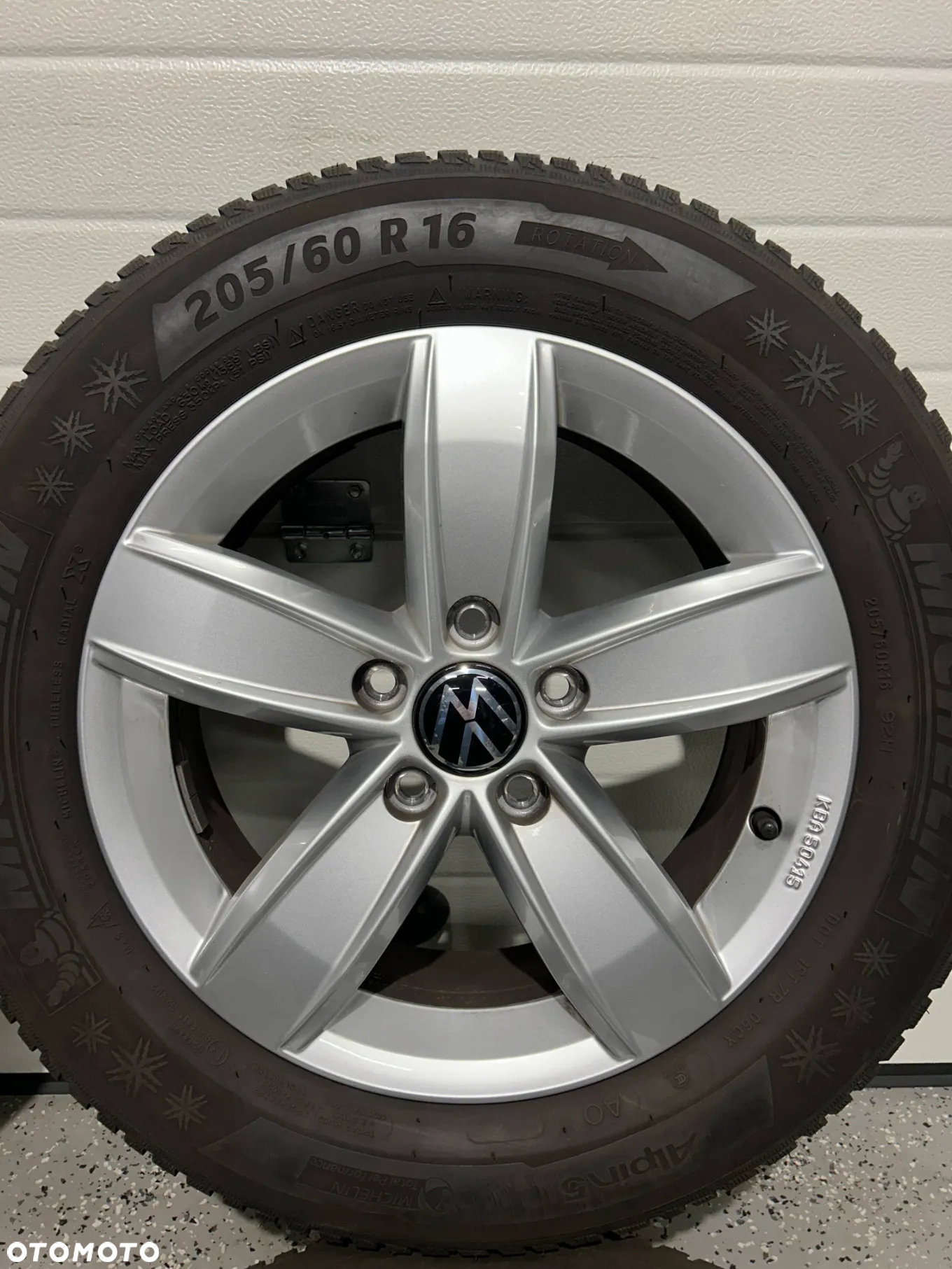 Oryginalne KOŁA FELGI 16 VW T-ROC Audi Q2 KAROQ OCTAVIA IV 205/60R16 2023r 8mm jak NOWE - 6