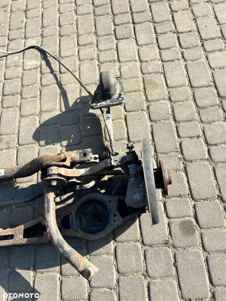 Audi TT TTS Mk2 2008 1K0 505 315 BH Rama pomocnicza tylna BELKA TYŁ - 6