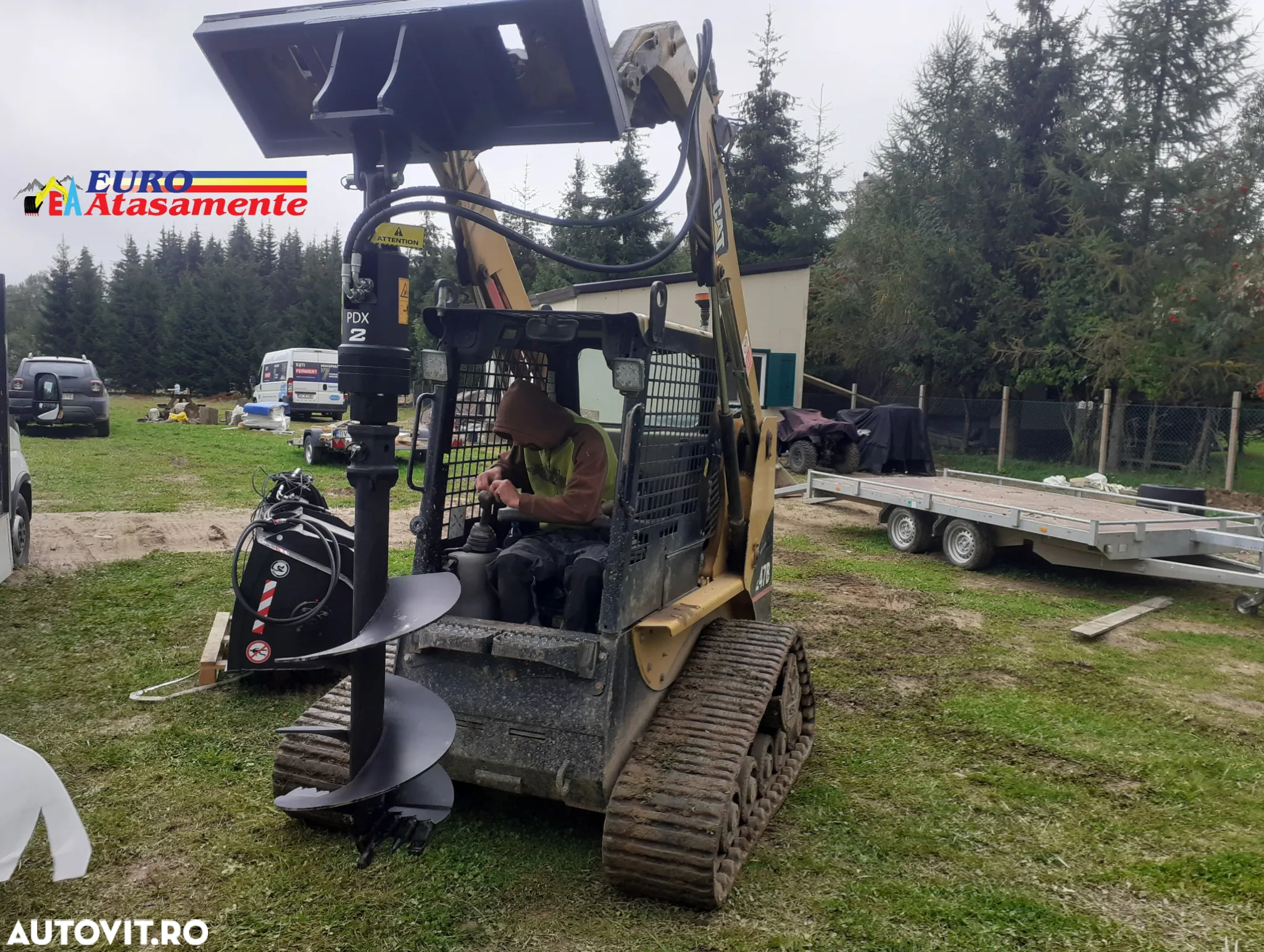 Foreza burghiu mini excavator DIGGA - 4