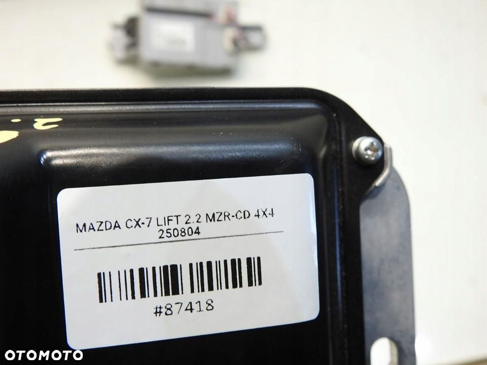 KOMPUTER ZESTAW STARTOWY MAZDA CX-7 2.2 MZR CD R2AX18881E - 4