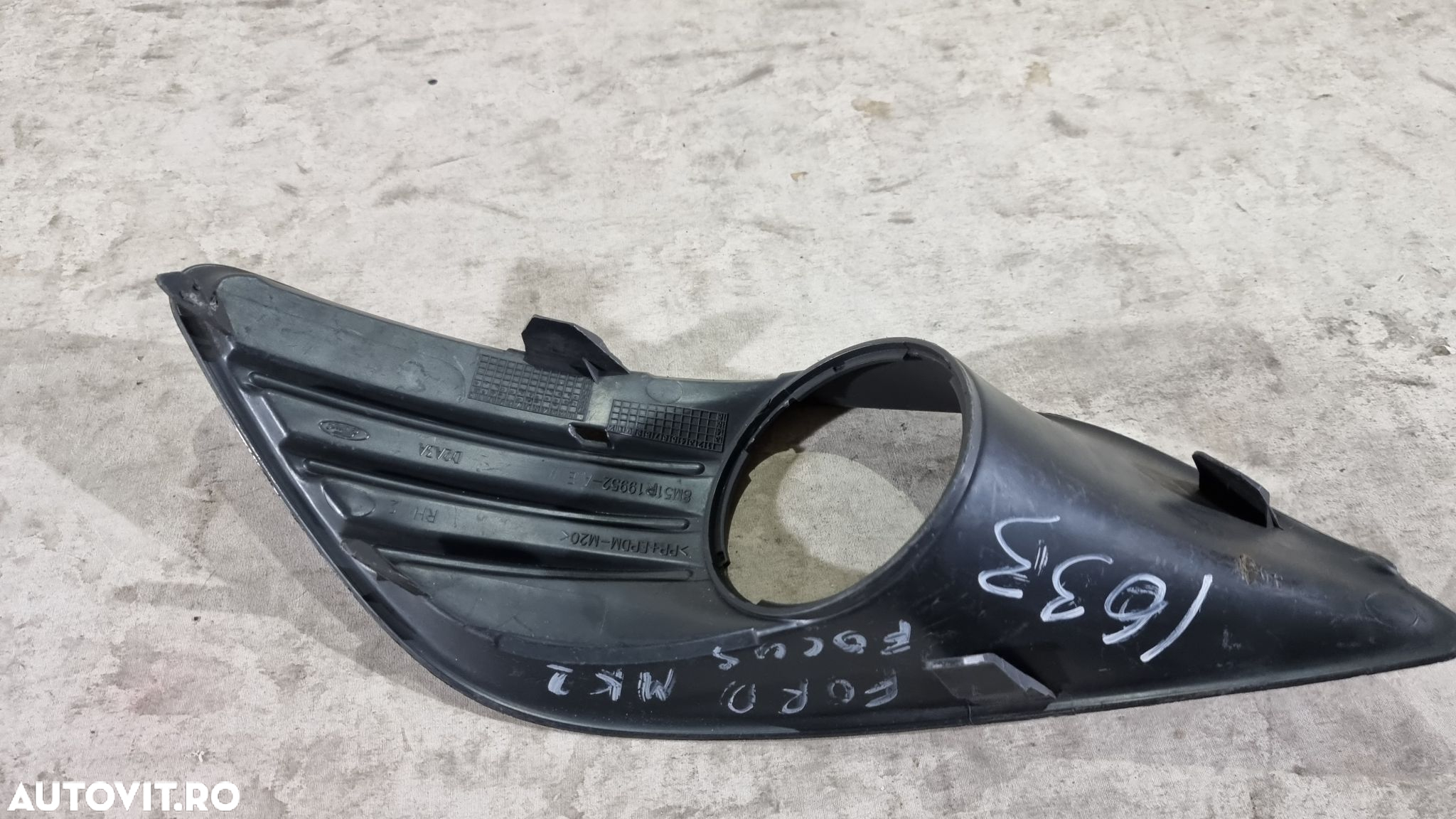 Grila proiector dreapta Ford Focus 2, 2007, 2008, 2009, 2010, 8M51-19952-P. - 3