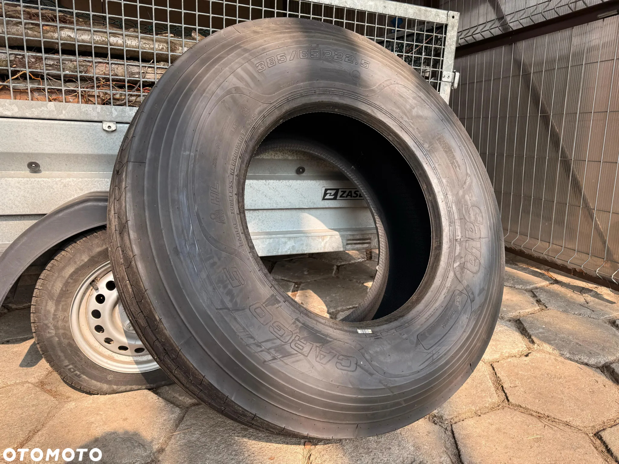 SAVA CARGO 5, 385/65 22,5" - do naczepy NOWE !! - 2