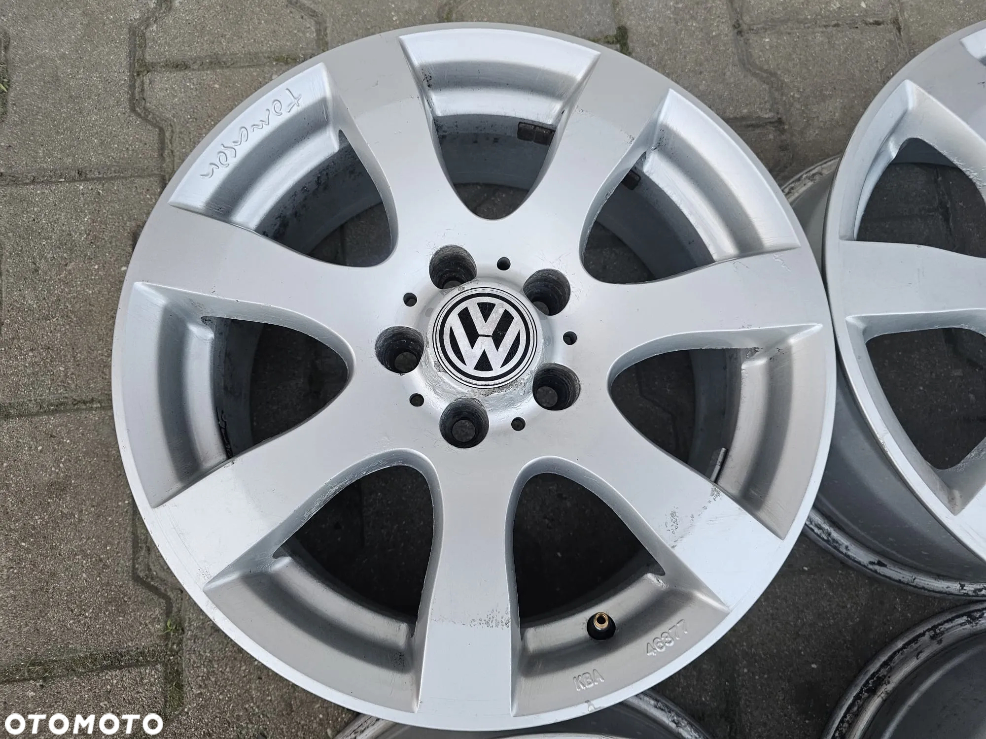 6,5J 16'' 5x100 ET40 Tomason Volkswagen Golf IV Skoda Fabia Octavia Seat Ibiza Leaon Toledo Audi A3 Toyota Avenesis - 2