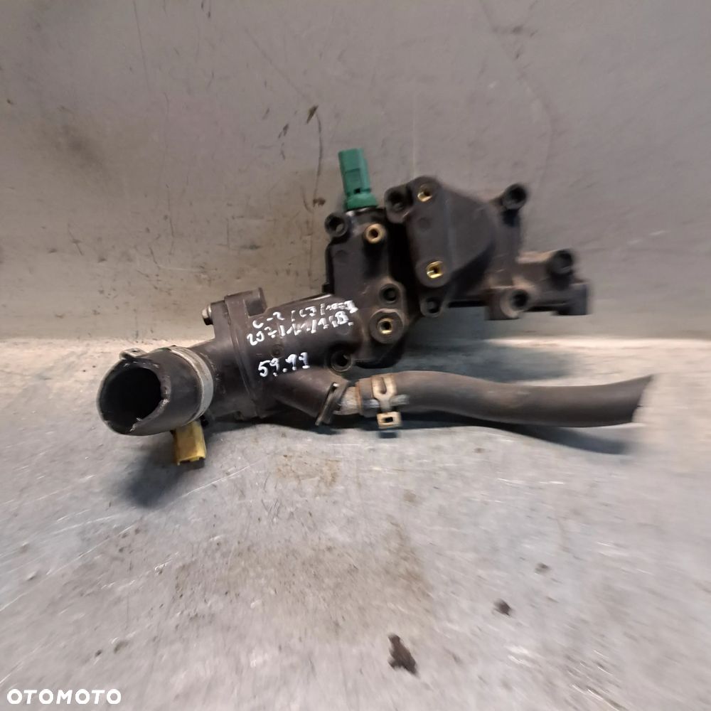 PEUGEOT CITROËN OBUDOWA TERMOSTATU 1.1B 1.4B 9654775080