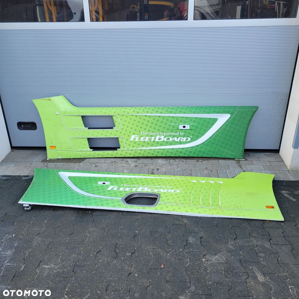 ZABUDOWA MIEDZYOSIOWA SPOJLEY MERCRDES ACTROS MP4 MP5 ORYGINAŁ CHWALIM116 - 1