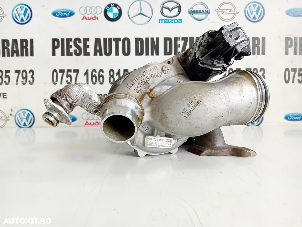 Turbo Turbină BMW 2.0 Benzină B48 B48A20F Cod OEM 8631903 X1 X2 F39 F48 F45 F46 F20 F21 MINI - 3