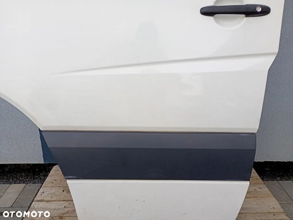 Drzwi Przednie Lewe Przód Kompletne Białe Mercedes Sprinter W906 Lift Vw Crafter 2006-2017 - 5