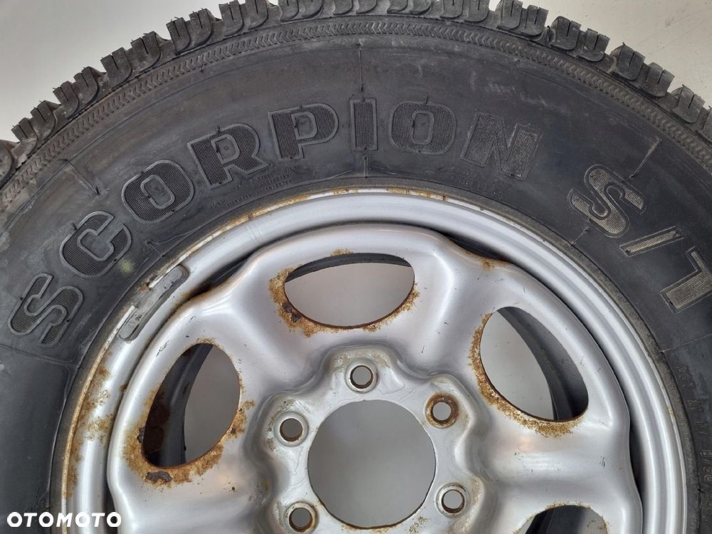 KOŁO ZAPASOWE zapas Nissan Terrano II felga opona 235/75 R15 6x139,7 22C8P - 7