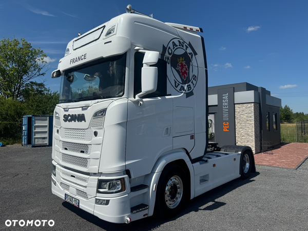 Scania S500 / Automat / Full Spoiler / 2 Zbiorniki / P+T Poduszka / Retarder / I COOL Park / z Francji