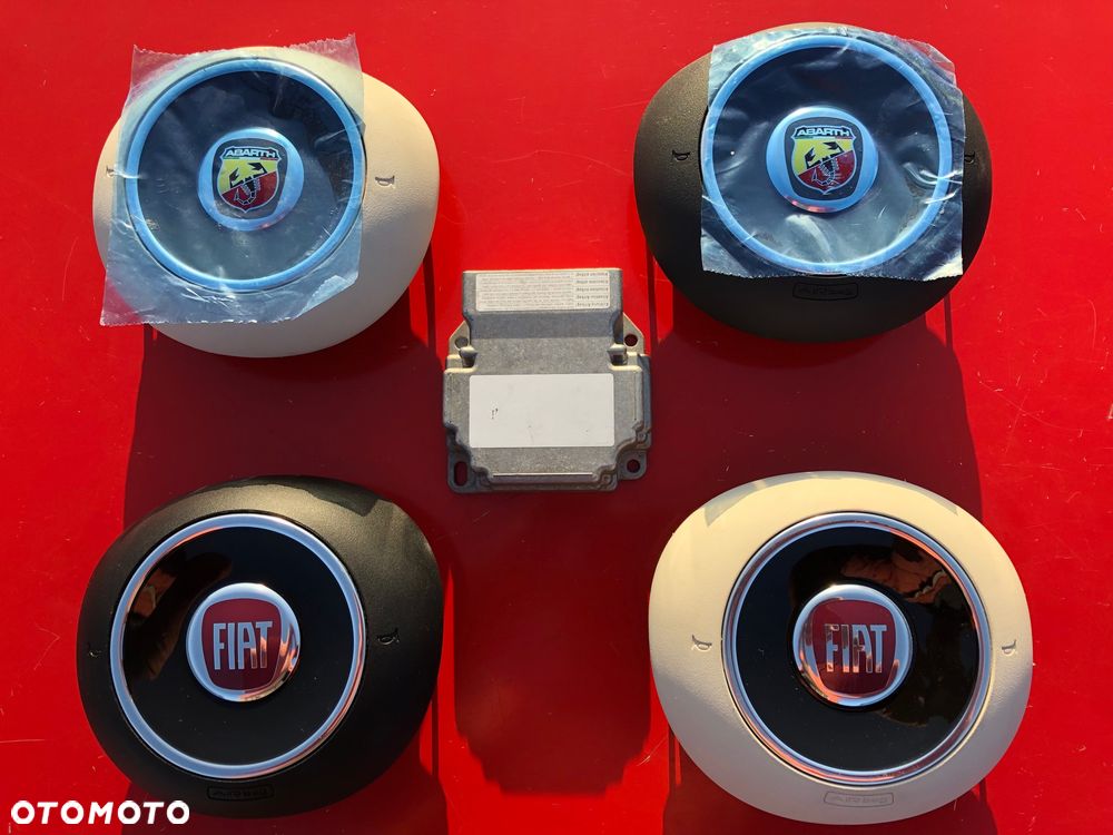 FIAT 500 ABARTH EU EUROPA PODUSZKA POWIETRZNA AIRBAG KIEROWCY naprawa regeneracja Okazja !!! Raz2 !!! - 12