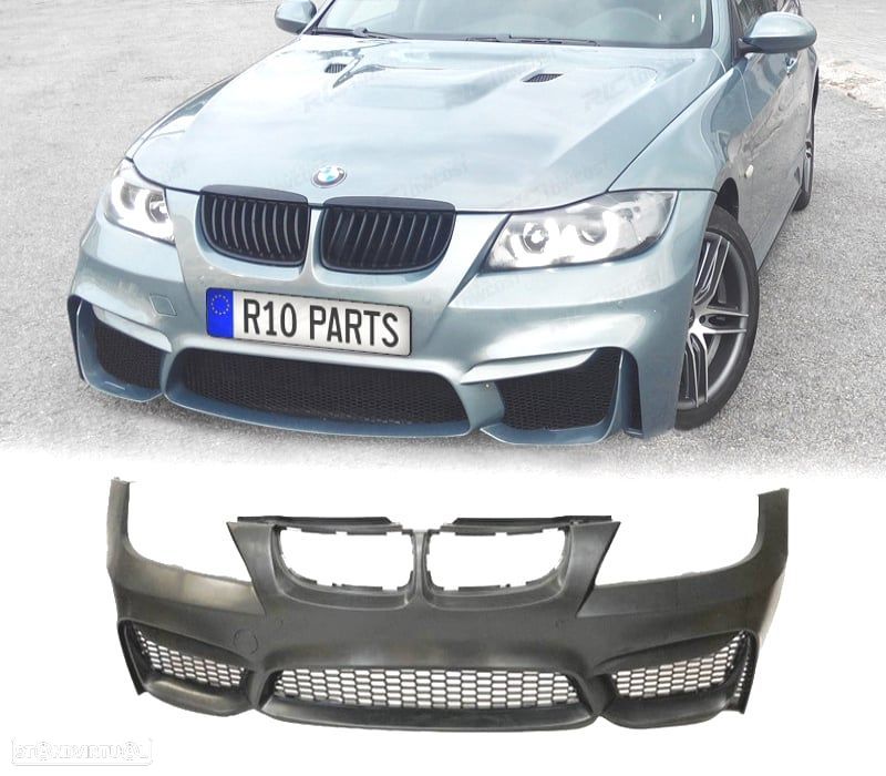 PARA-CHOQUES DIANTEIRO BMW E90 E91 05-08 LOOK M4 PDC - 1