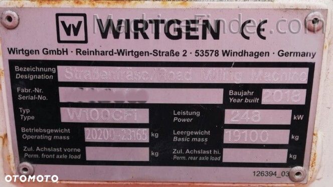 Wirtgen W100 CFi - 4