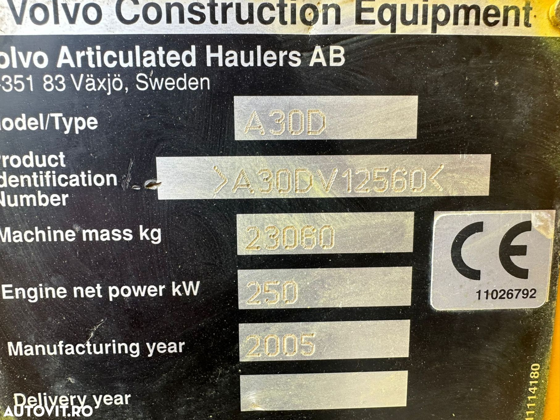 Volvo A30D Dumper - 4