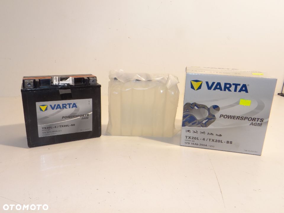 Harley akumulator Varta YTX20L-4 YTX20L-BS 18Ah 250A - 1
