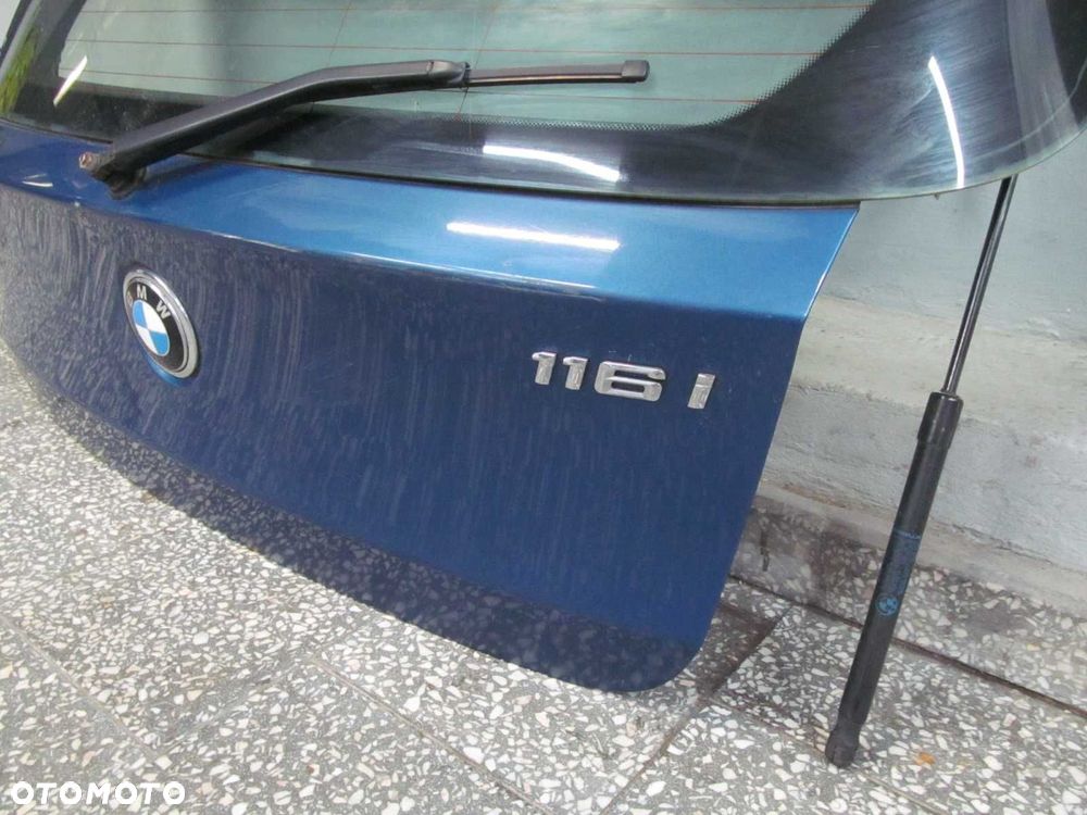 BMW 1 E81 E87 01-12 KLAPA BAGAZNIKA TYL SYDNEYBLAU - 7