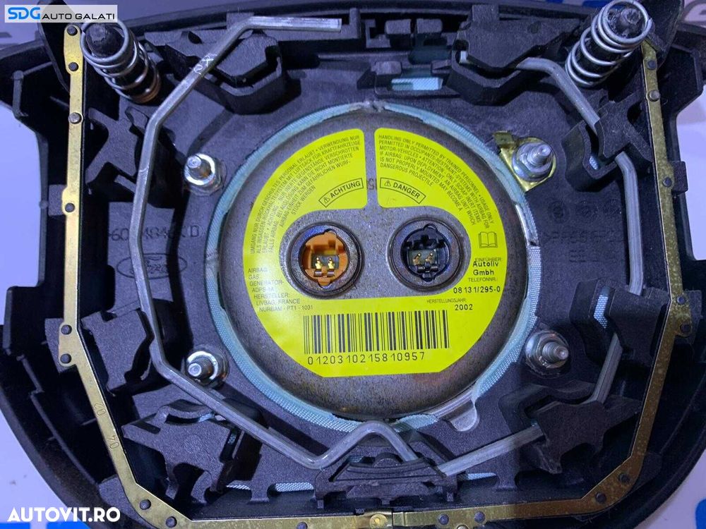 Airbag de pe Volan în 3 Spite Ford Fiesta 2002 - 2008 Cod 2S6A-A042B85 2S6A-A042B85-AH 2S6AA042B85 - 8