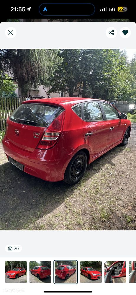 Hyundai i30 JA czerwony czerwone maska błotnik błotniki zderzak przedni lift drzwi prawe lewe przednie tylnie klapa bagażnika zderzak tył lift - 3