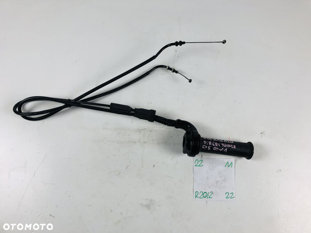 Triumph Street Triple 675 07-11 rolgaz manetka - 1