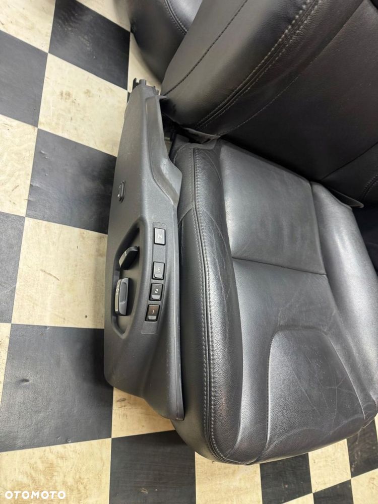 komplet foteli kanapa przód tył fotel volvo xc60 i 2008-2017 skóra - 9