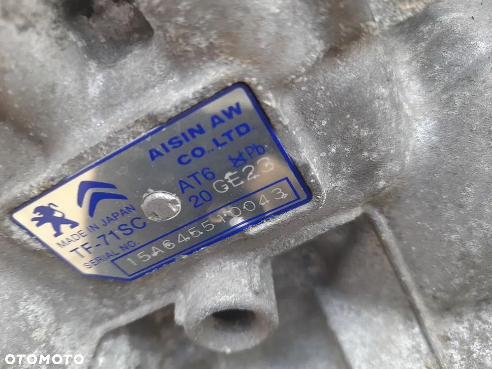 Peugeot 308 T9 1.6 Skrzynia biegów automat 20GE23 - 2