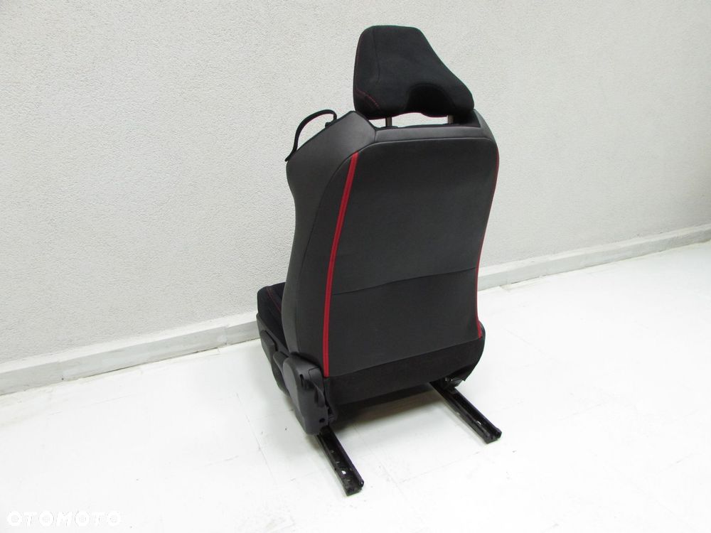 SUBARU BRZ TOYOTA GT86 12-21 FOTEL SIEDZENIE LEWY PRZOD KIEROWCY SKORA ALCANTARA PODGRZEWANY - 7