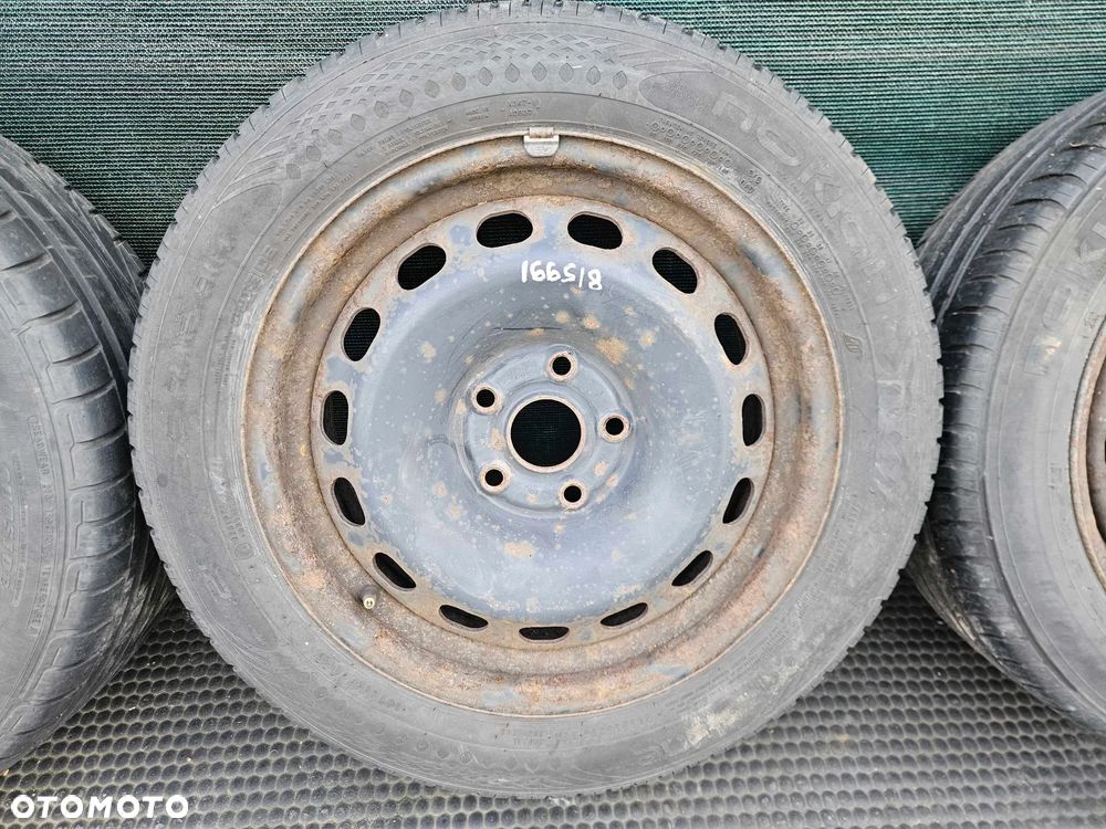 Kola Felgi 8E0601027D R16 5x112 7J ET42 Stalowe Opony Letnie 205/55 Audi A4 A6 VW Skoda Seat - 17