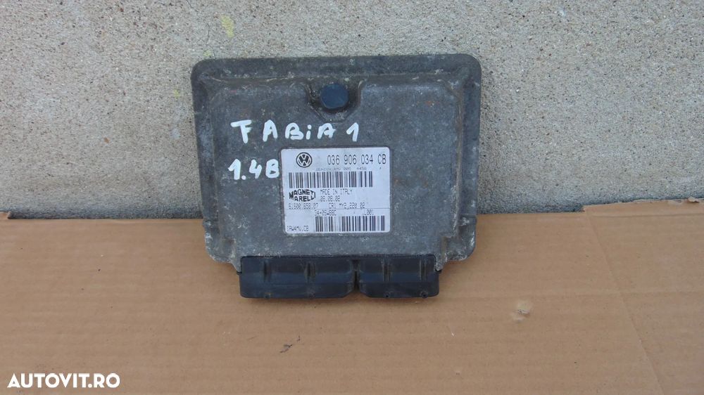 Calculator motor ECU Skoda Fabia 1 1.4 MPI an 1999-2007 cod 036906034CB - 1