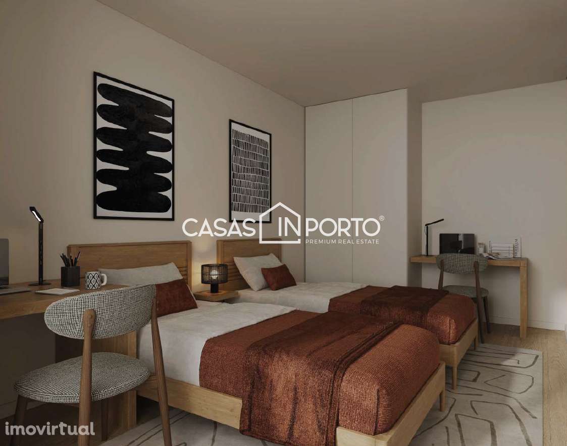 T2 de luxo com varanda e lugar de garagem, junto ao Pólo Universitár - Grande imagem: 4/8