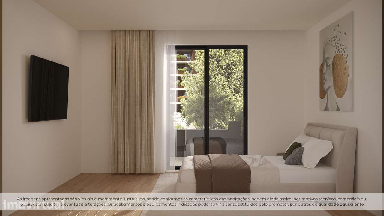 Apartamento T2 TROFA - Condomínio fechado (NOVO) - Grande imagem: 3/9