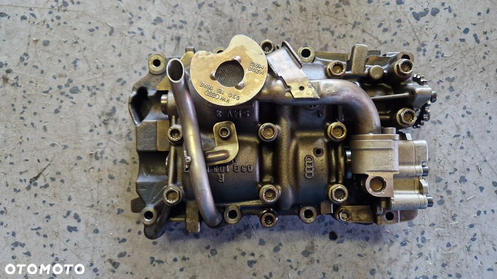 AUDI SEAT SKODA VOLKSWAGEN 2.0 TDI 140KM POMPA OLEJU WAŁKI 03G103537B - 1