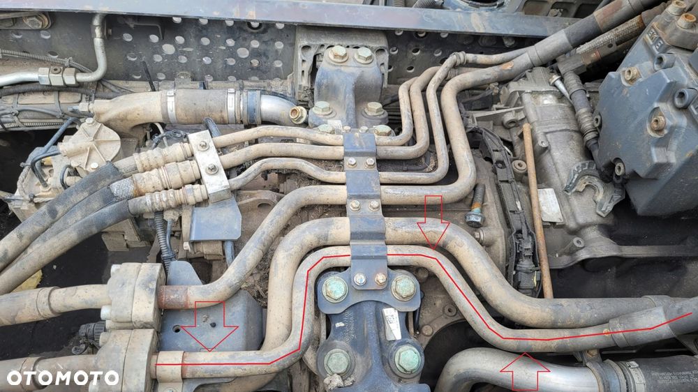 PRZEWÓD NAPĘDU HYDRAULICZNEGO HYDRAULIC MERCEDES HAD ACTROS AROCS ANTOS - 1