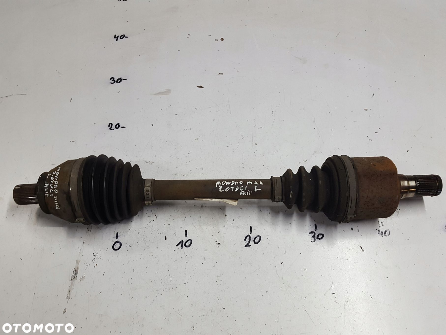 FORD MONDEO MK4 LIFT 10-14r 2.0 TDCI PÓŁOŚ LEWA PRZÓD AUTOMAT - 1