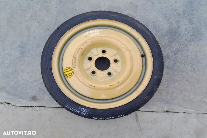 Roata de rezerva R15 T115/70D15 / 37J15X4T T115/70D15 / 37J15X4T Mazd - 1