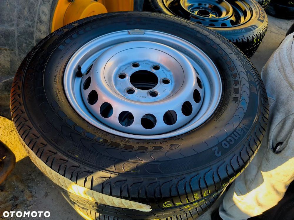 6x130 Felgi Stalowe Stal 16C 16 C Koła Letnie Lato MERCEDES SPRINTER VW CRAFTER 7mm Legnica ALU-RAD 235/65
