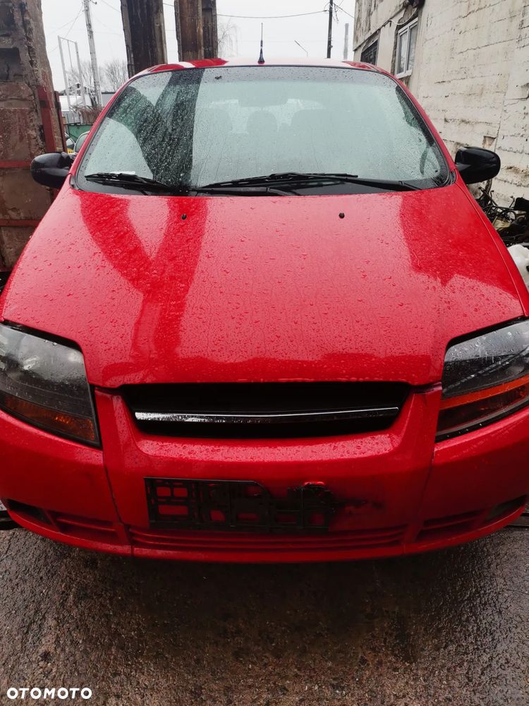 CHEVROLET AVEO KALOS maska zderzak lampa skrzynia drzwi tapicerka blotnik lusterko lakier 73L - 1