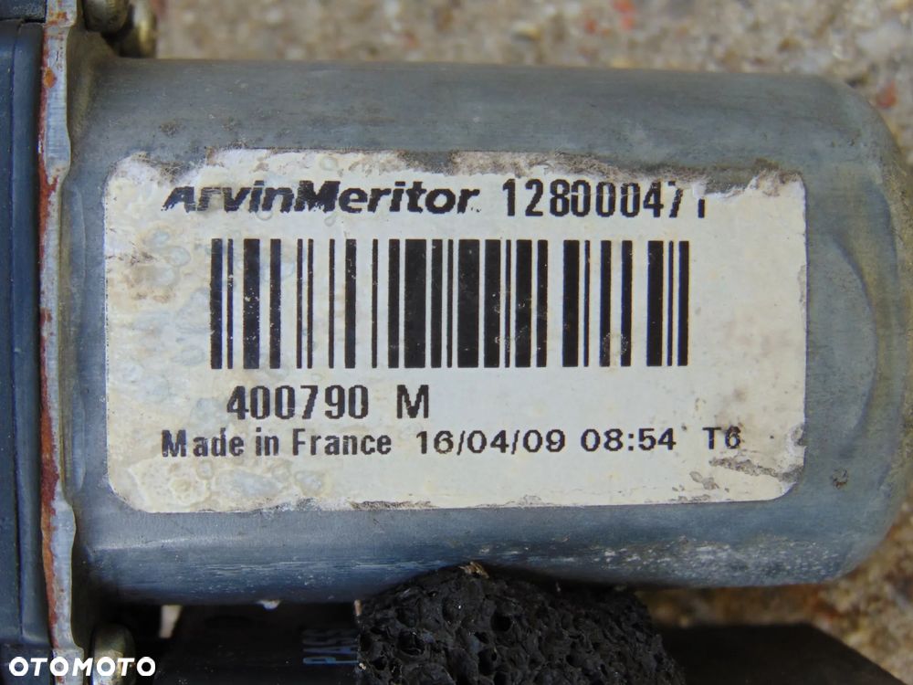 Podnośnik mechanizm szyby drzwi kierowcy lewy przód przedni Renault Megane 2 II 5D 5 drzwi 02-06r - 14