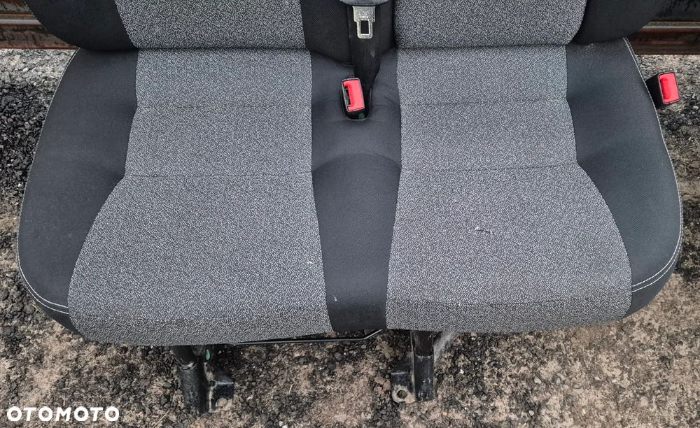 Fotel Prawy Siedzenie Dwójka Pasażera Fiat Ducato Citroën Jumper Peugeot Boxer III Lift - 6