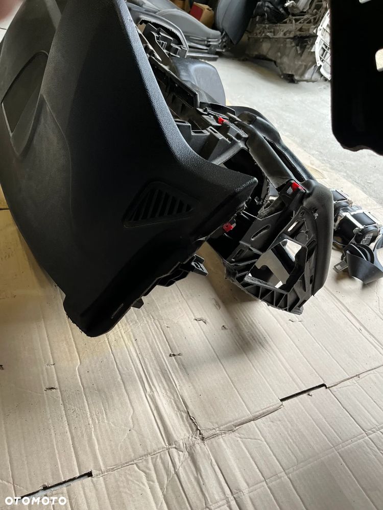 BMW X5 F15 DESKA ROZDZIELCZA KOKPIT KONSOLA AIRBAG NAPINACZE ORYGINAŁ KOMPLET - 5