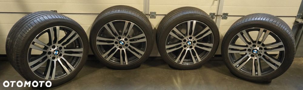 Koła 20 calowe felgi oryginalne BMW X5 Bridgestone Dueler H/P SPORT RFT * K5 - 1