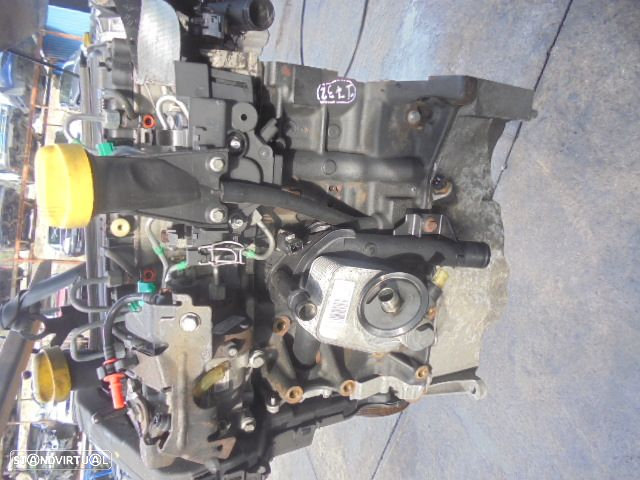 Motor  K9KF830  K9K830  RENAULT MEGANE 3 FASE 1  2009 1.5DCI 85CV 5P BRANCA - 2