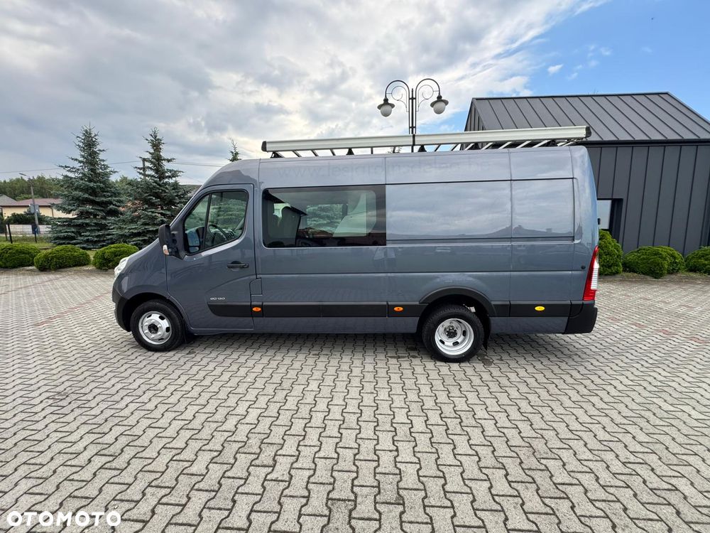 Renault MASTER L4H2 Klima Elektryka Na Bliźniaku Brygadówka Dubel Kabina 7os Hak Serwis - 26