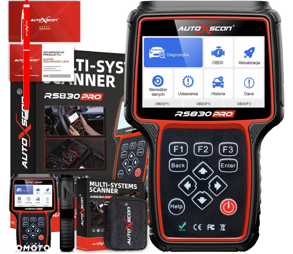 TESTER DIAGNOSTYCZNY RS830Pro WERSJA FULL 35 GRUP - 13