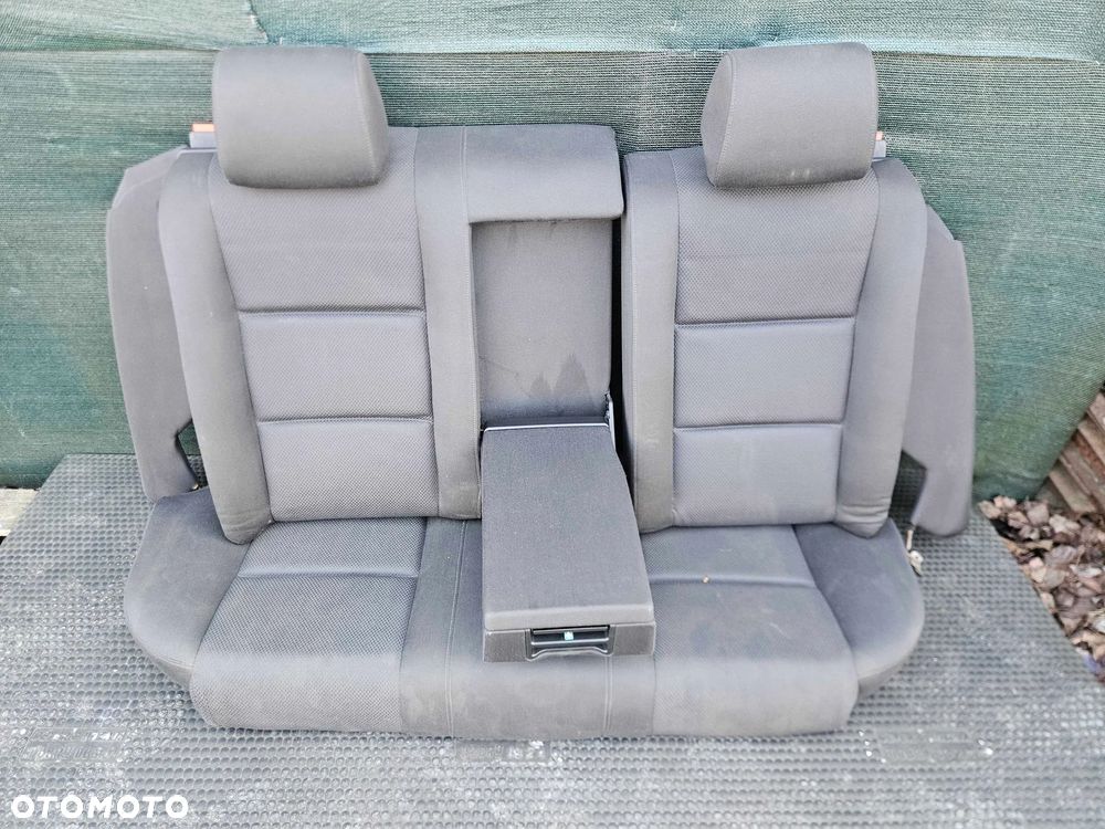 Fotele Fotel Kanapa Składana Welur Czarny Soul Podłokietnik Audi A4 B6 B7 Sedan Kombi Komplet - 28