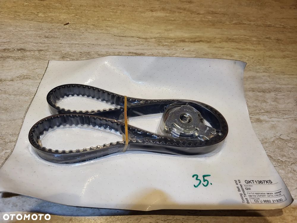 Rozrząd kpl. (pasek + rolki CHEVROLET VECTRA; OPEL ASTRA F, ASTRA F/KOMBI, CALIBRA A, CORSA B, FRONTERA A SPORT, KADETT D, KADETT E, OMEGA A, OMEGA B, TIGRA, VECTRA A 1.4-2.0 02.83-06.10 - 1